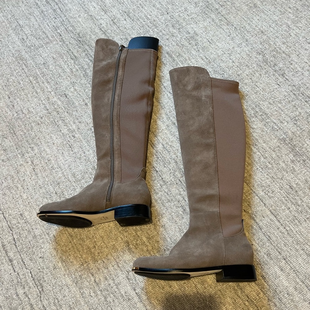 Cole Haan Brown Suede Over the Knee Boots